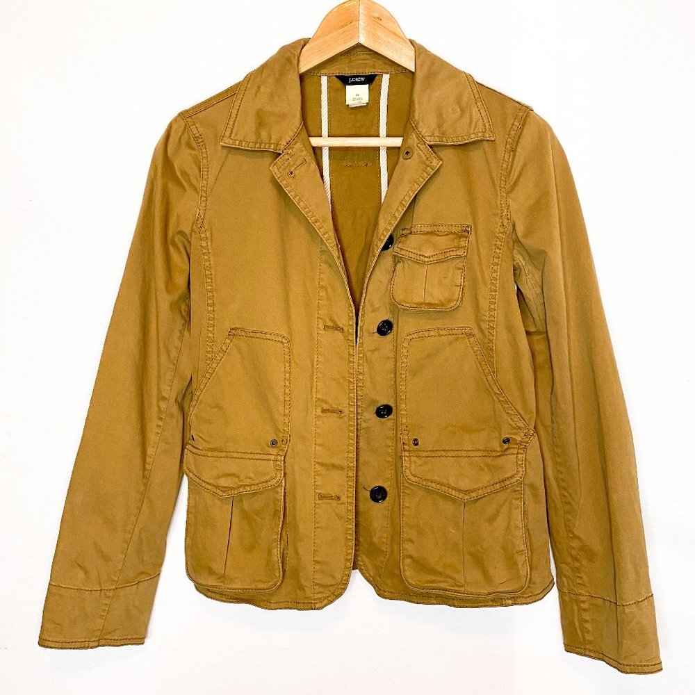J. Crew Field Jacket in Tan